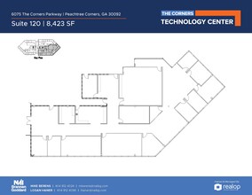 6075 The Corners Pky, Peachtree Corners, GA for lease Floor Plan- Image 1 of 1