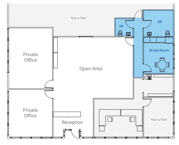 1069 Serpentine Ln, Pleasanton, CA for lease Floor Plan- Image 1 of 1