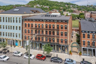 1818 Race St, Cincinnati, OH - AERIAL  map view