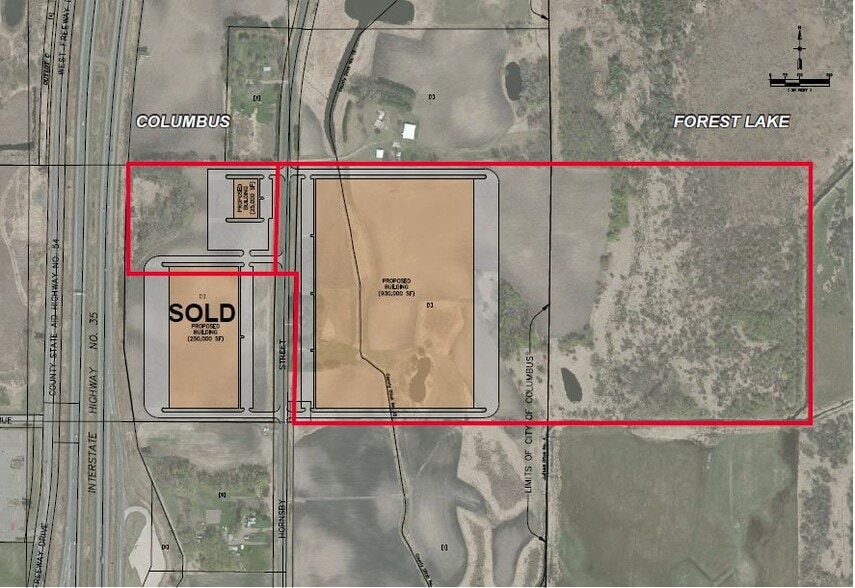 14751 Hornsby St NE, Forest Lake, MN for sale - Aerial - Image 2 of 2