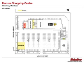 489 London St, Winnipeg, MB for lease Site Plan- Image 1 of 1