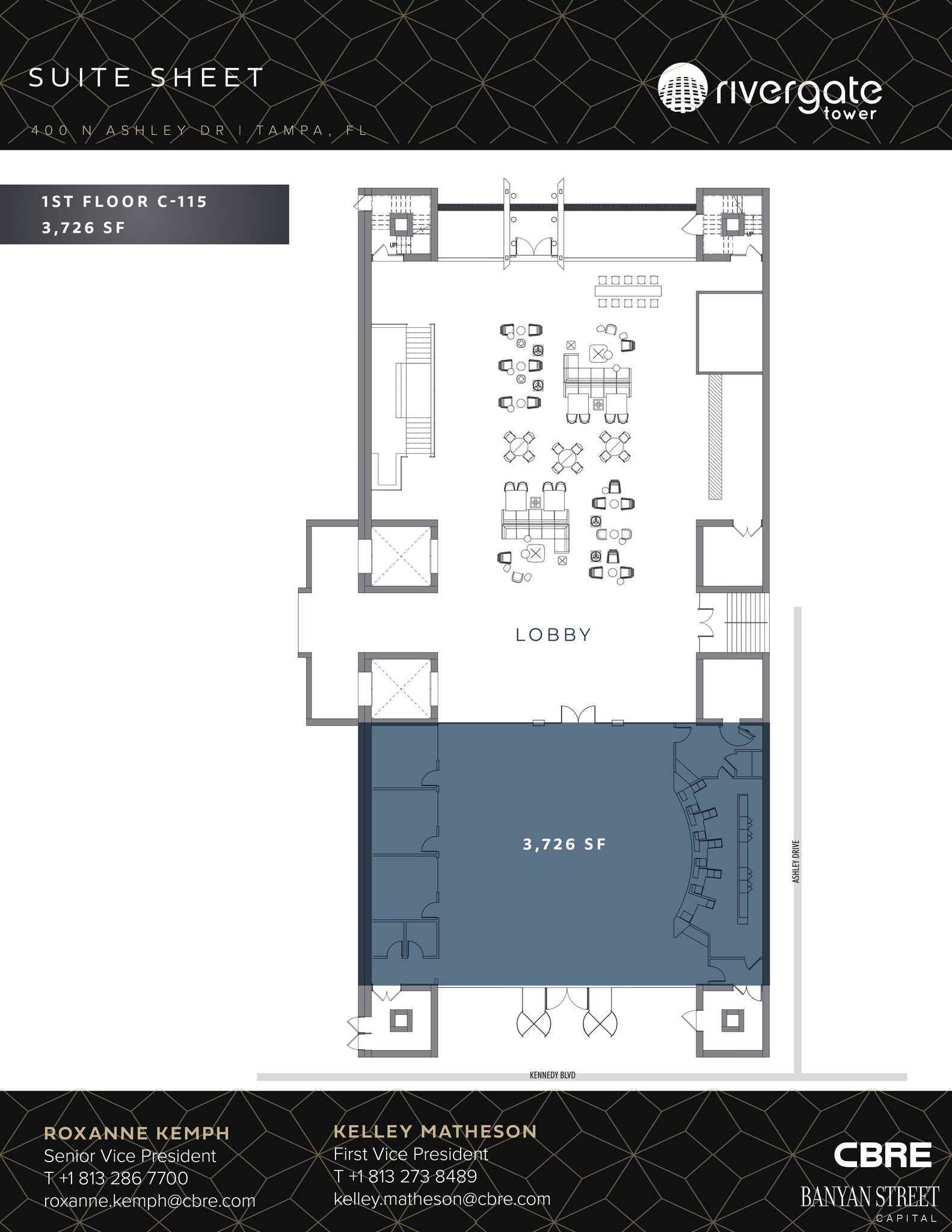 400 N Ashley Dr, Tampa, FL for lease Site Plan- Image 1 of 1