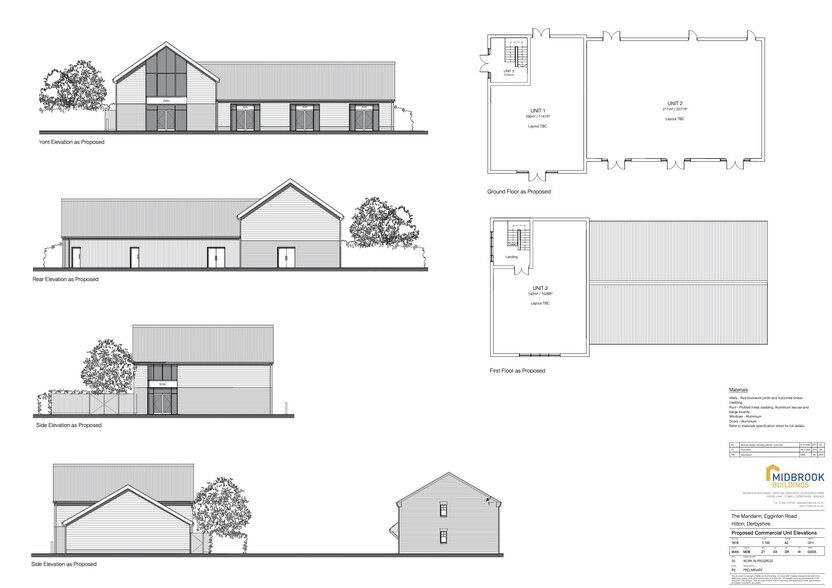 Egginton Rd, Hilton for lease - Typical Floor Plan - Image 2 of 3