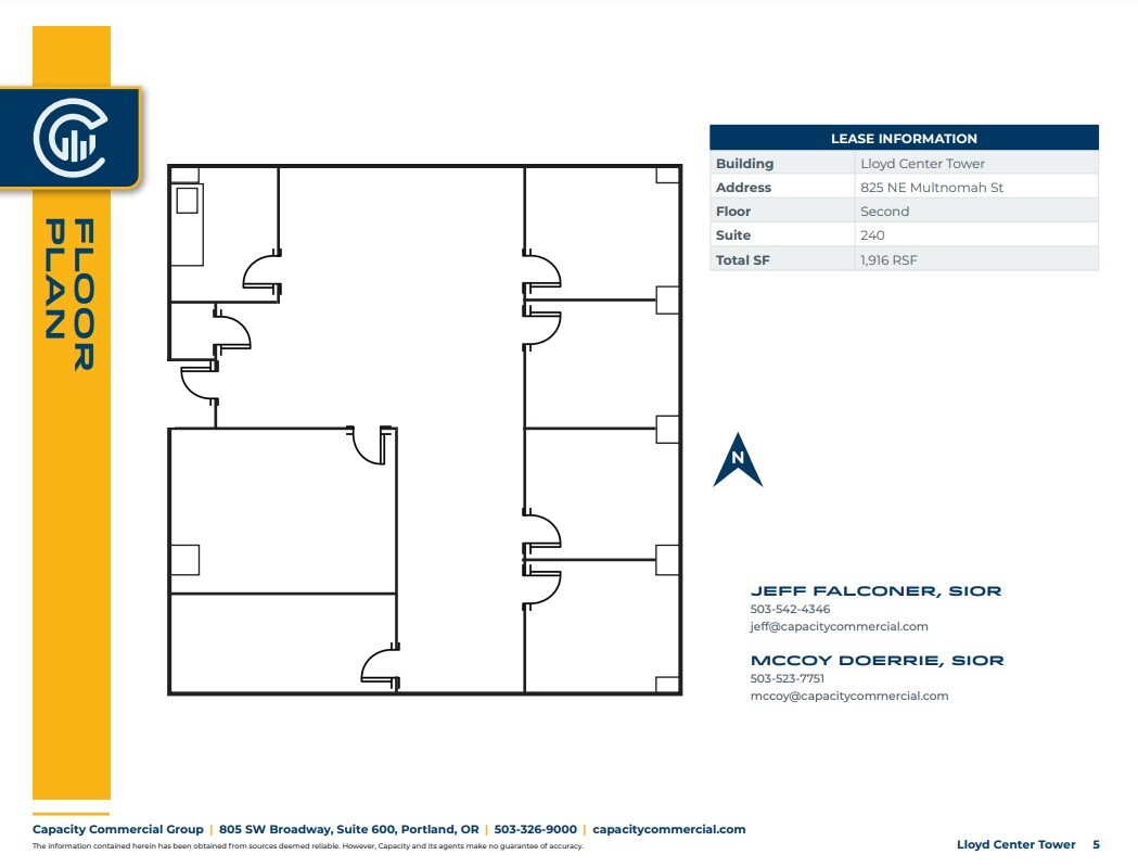 825 NE Multnomah St, Portland, OR for lease Floor Plan- Image 1 of 1