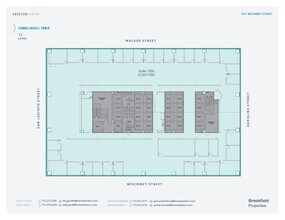 1221 McKinney St, Houston, TX for lease Floor Plan- Image 1 of 1