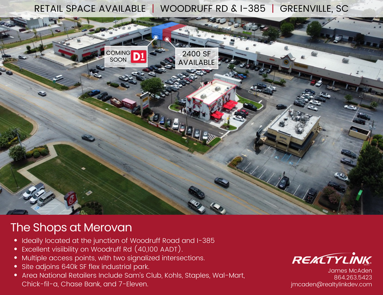 1216-1298 Woodruff Rd, Greenville, SC for lease - Building Photo - Image 1 of 2