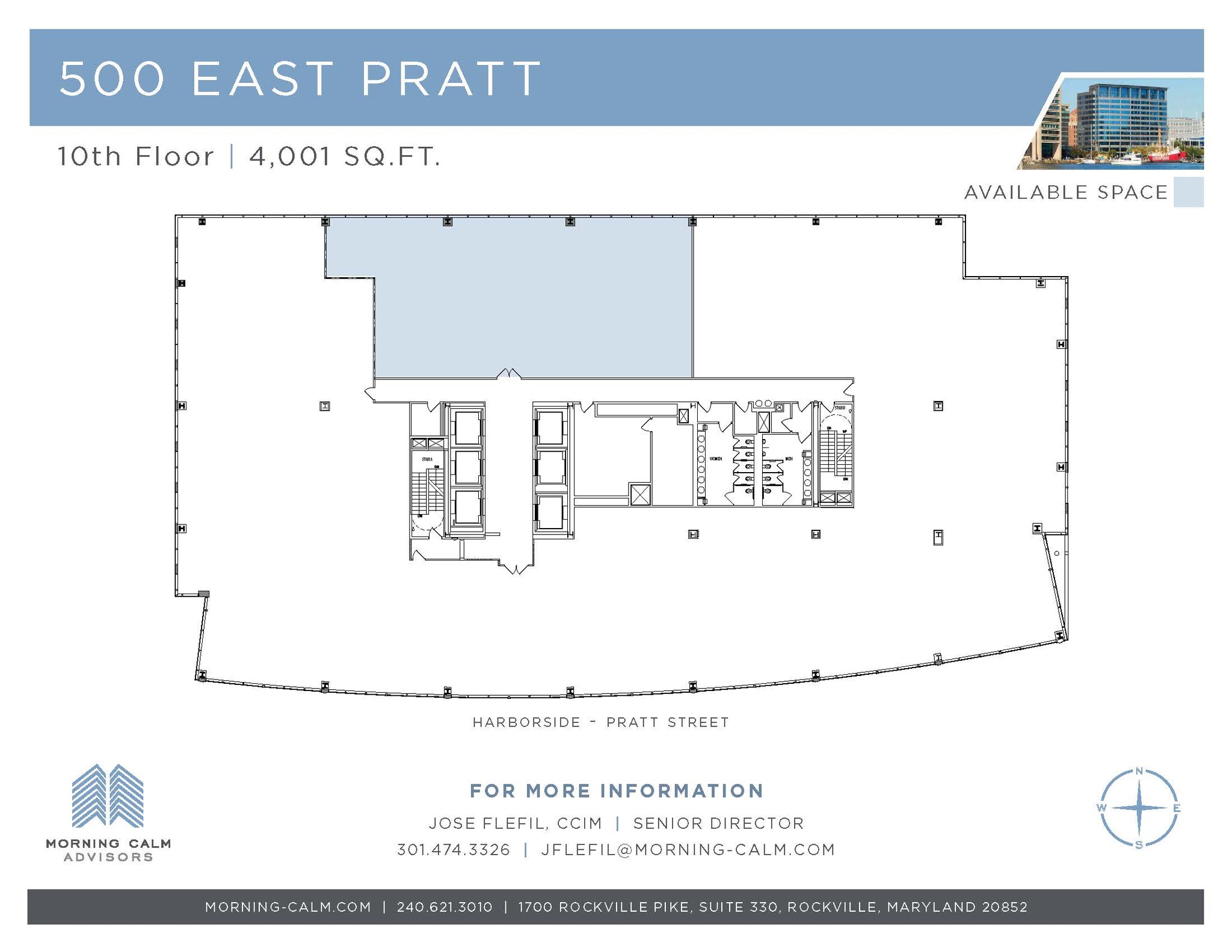 500 E Pratt St, Baltimore, MD for lease Building Photo- Image 1 of 1