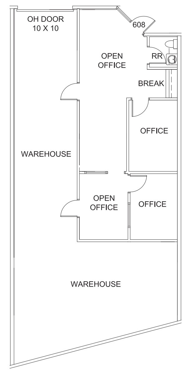 1225 W College Ave, Carrollton, TX for lease Floor Plan- Image 1 of 3