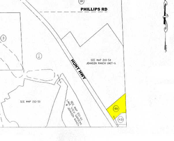 270 E Hunt Hwy, Queen Creek, AZ for lease - Plat Map - Image 2 of 3