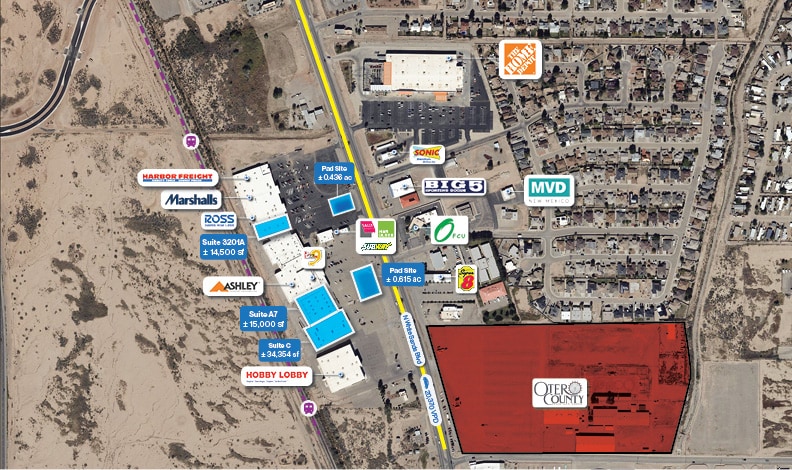 3199 N White Sands Blvd, Alamogordo, NM for lease - Building Photo - Image 3 of 4