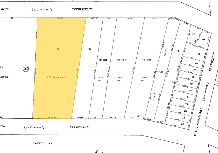 216 4th St, Fieldsboro, NJ for sale - Plat Map - Image 2 of 8