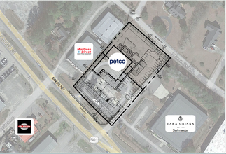 2918 Church St, Conway, SC - aerial  map view