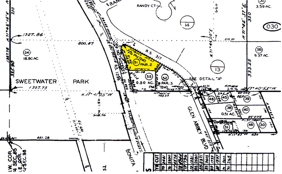 3450 Bonita Rd, Chula Vista, CA for lease - Plat Map - Image 2 of 8