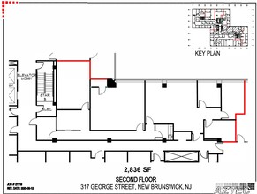 303 George St, New Brunswick, NJ for lease Floor Plan- Image 1 of 1