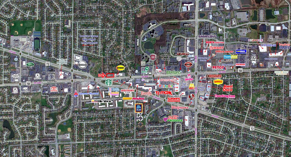 522 W Golf Rd, Schaumburg, IL 60195 Arby's