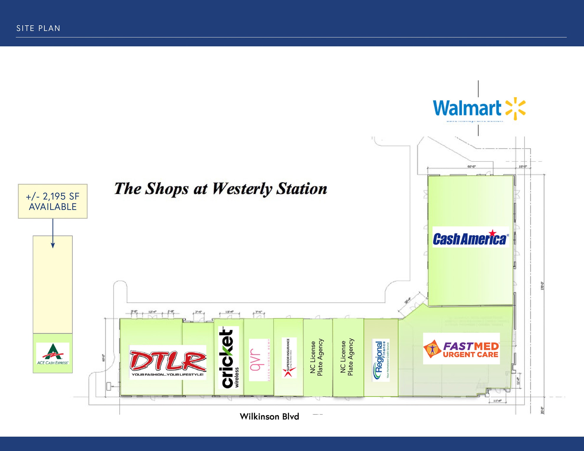 Wilkinson Blvd, Charlotte, NC 28208 Shops at Westerly Station