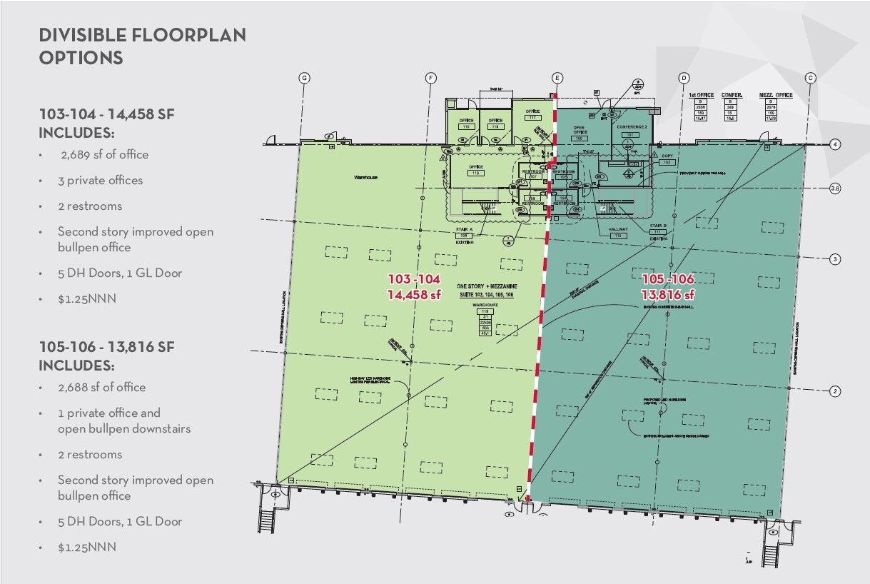 42006 Remington Ave, Temecula, CA for lease Floor Plan- Image 1 of 2