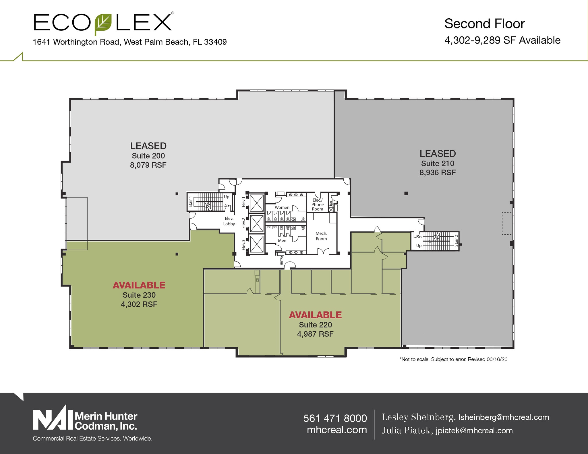 1641 Worthington Rd, West Palm Beach, FL for lease Floor Plan- Image 1 of 10