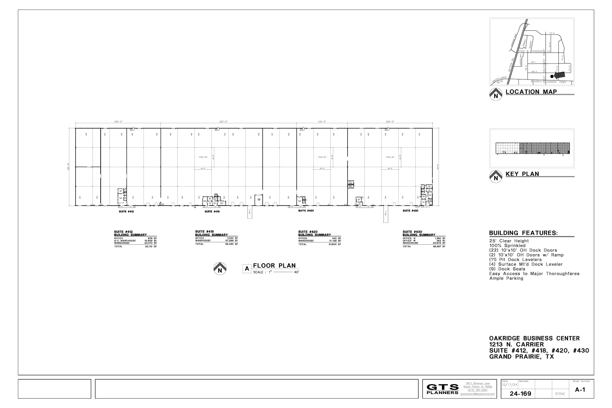 1201 W Carrier Pkwy, Grand Prairie, TX for lease Floor Plan- Image 1 of 1