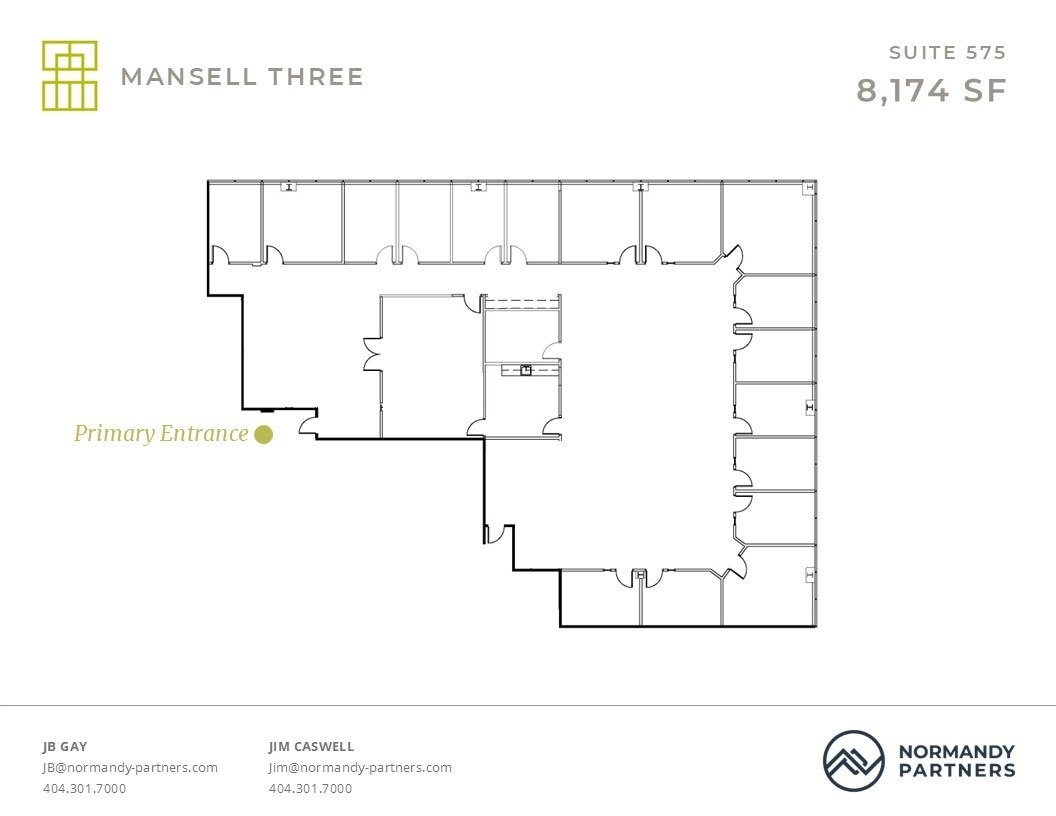 3600 Mansell Rd, Alpharetta, GA for lease Floor Plan- Image 1 of 1