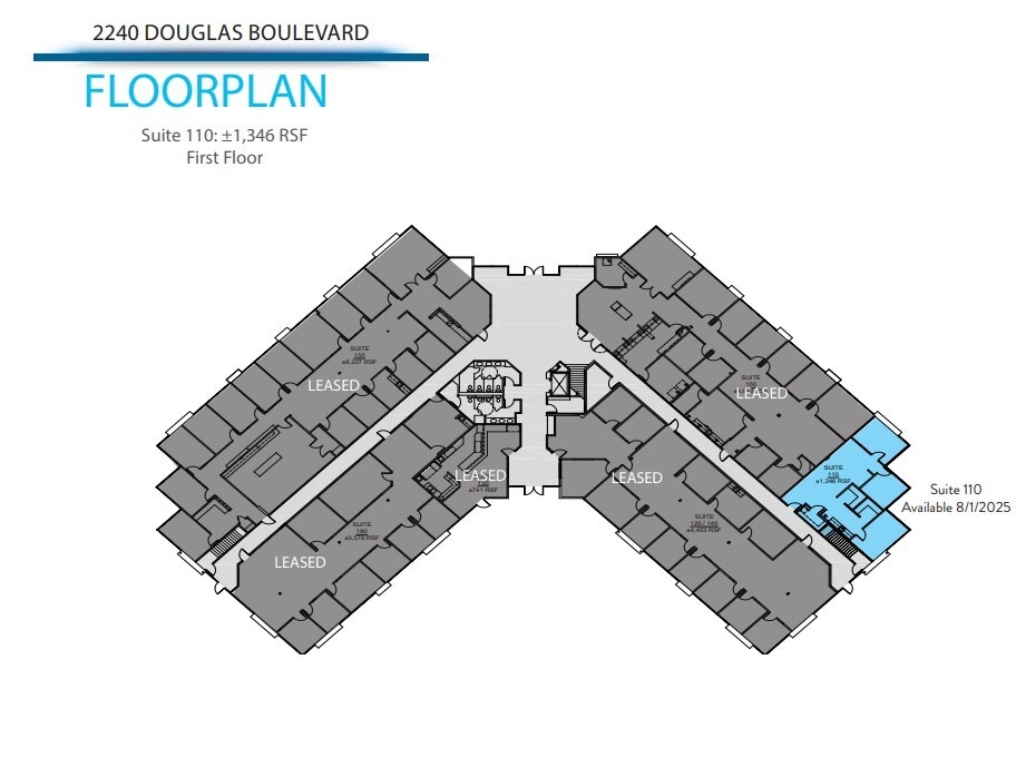 2240 Douglas Blvd, Roseville, CA for lease Floor Plan- Image 1 of 1