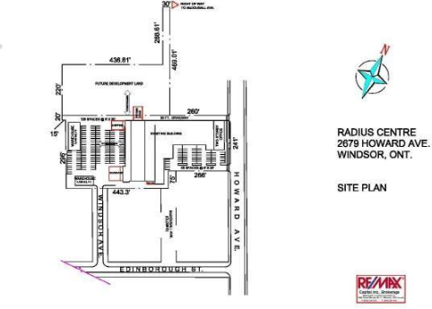 2679 Howard Blvd, Windsor, ON for sale - Site Plan - Image 1 of 3