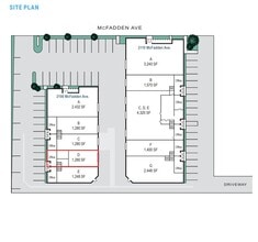 2100 E McFadden Ave, Santa Ana, CA for lease Floor Plan- Image 1 of 1