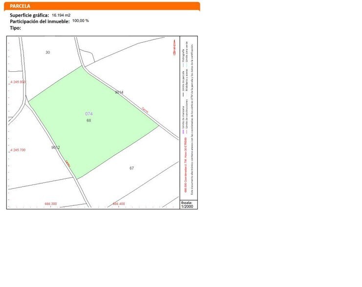 Aldea Cañada del Trigo, Jumilla, Murcia for sale - Floor Plan - Image 2 of 5