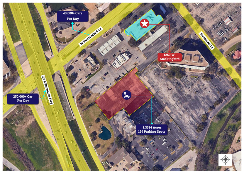 1250 W Mockingbird Ln, Dallas, TX for lease - Building Photo - Image 2 of 2