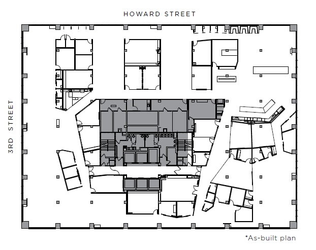 201 Third St, San Francisco, CA for lease Floor Plan- Image 1 of 1