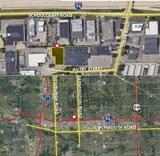 34000 Autry St, Livonia, MI - AERIAL map view