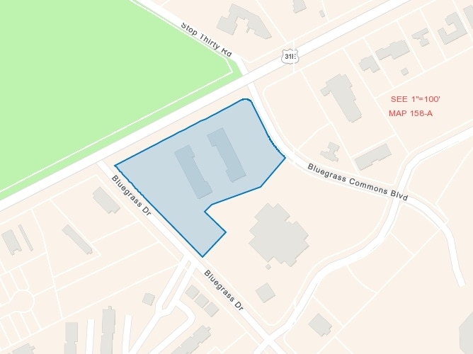 100 Bluegrass Commons Blvd, Hendersonville, TN for lease - Plat Map - Image 2 of 12