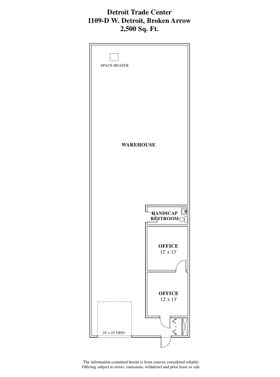 1109 W Detroit St, Broken Arrow, OK for lease Building Photo- Image 1 of 1