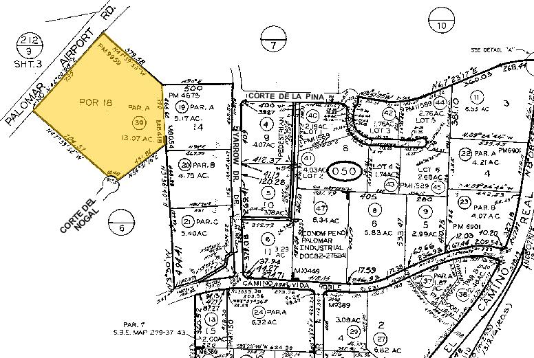 2051 Palomar Airport Rd, Carlsbad, CA for lease - Plat Map - Image 2 of 41