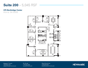 375 Northridge Rd, Atlanta, GA for lease Floor Plan- Image 1 of 1