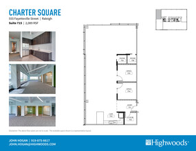 555 Fayetteville St, Raleigh, NC for lease Floor Plan- Image 1 of 1