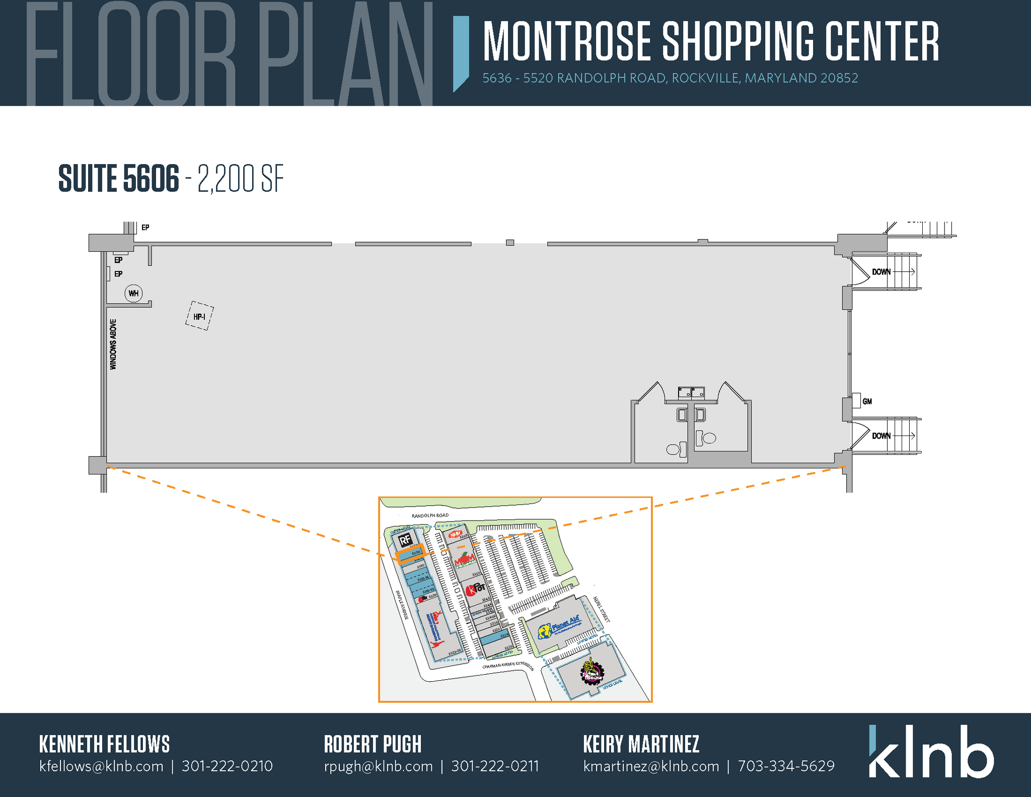 5530-5636 Randolph Rd, Rockville, MD for lease Floor Plan- Image 1 of 1