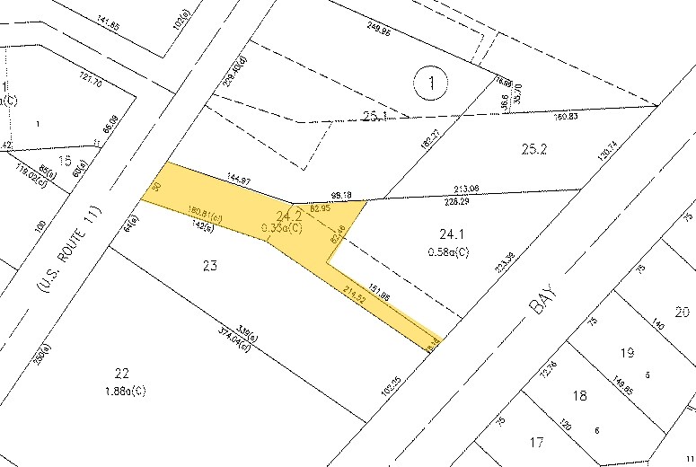 427 S Main St, North Syracuse, NY for sale Plat Map- Image 1 of 1