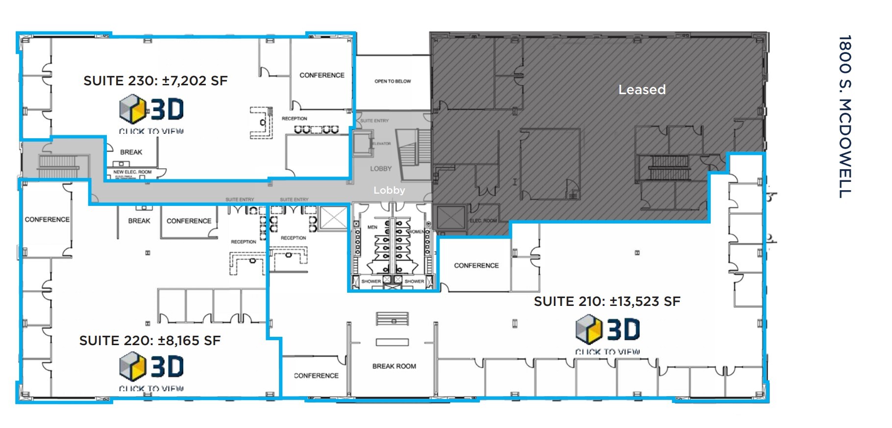 1800 S McDowell Blvd, Petaluma, CA for lease Floor Plan- Image 1 of 1