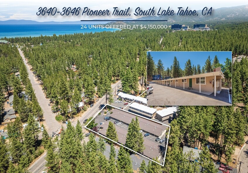 3640-3646 Pioneer Trail, South Lake Tahoe, CA for sale - Building Photo - Image 1 of 1