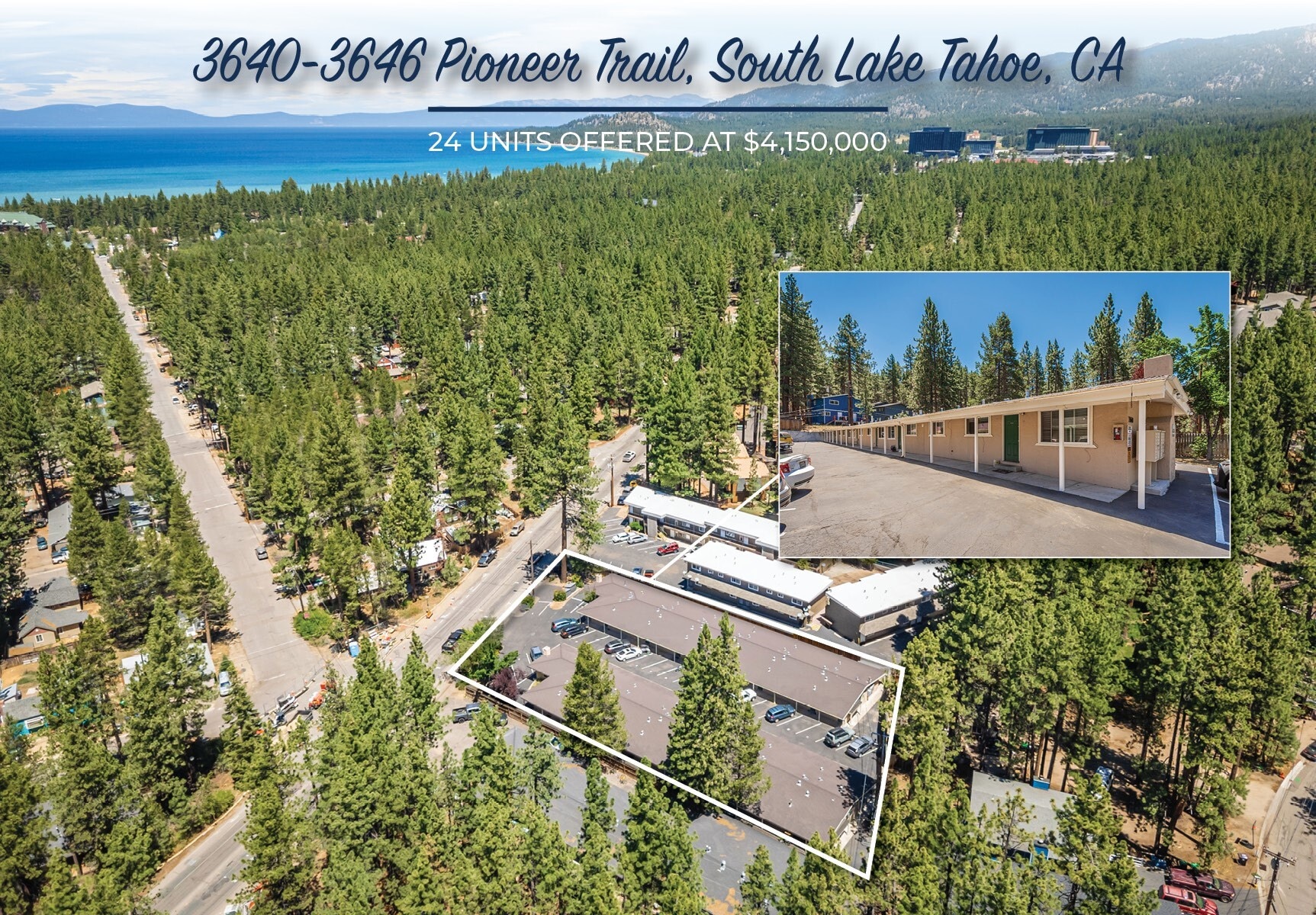3640-3646 Pioneer Trail, South Lake Tahoe, CA for sale Building Photo- Image 1 of 1