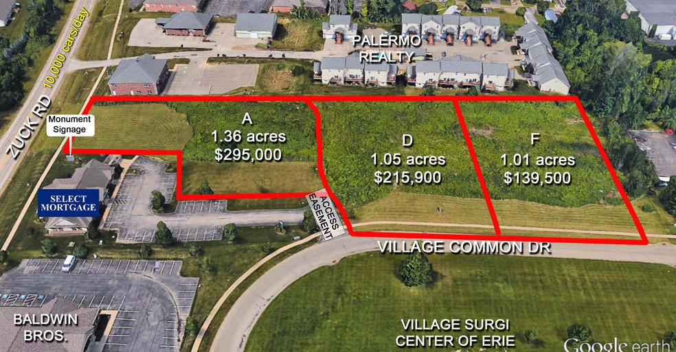 Village Common Dr, Erie, PA for sale - Building Photo - Image 1 of 1