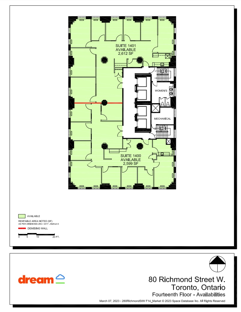 78-80 Richmond St W, Toronto, ON for lease Floor Plan- Image 1 of 1