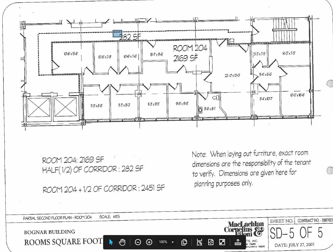 731-733 Washington Rd, Pittsburgh, PA for lease Floor Plan- Image 1 of 3