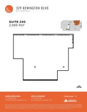 329 Remington Blvd, Bolingbrook, IL for lease Floor Plan- Image 1 of 1