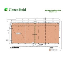 450 Ben Franklin Blvd, Lancaster, PA for lease Floor Plan- Image 1 of 1