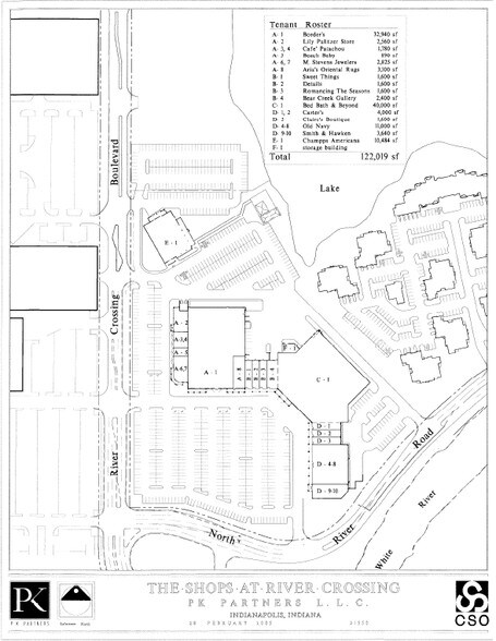 8711 River Crossing Blvd, Indianapolis, IN for sale - Site Plan - Image 1 of 1