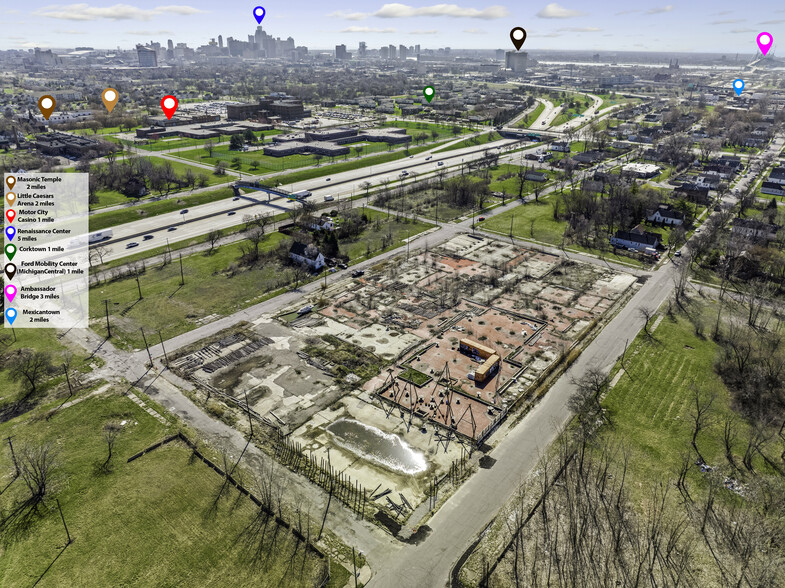 3925 Tillman St, Detroit, MI for sale - Aerial - Image 2 of 13