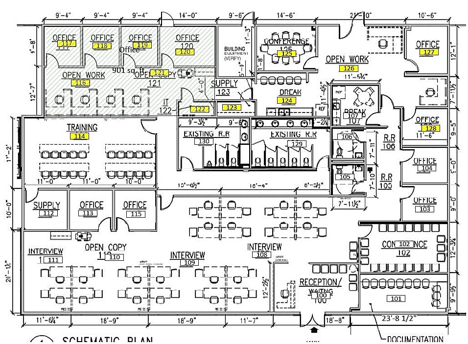 5510 77 Center Dr, Charlotte, NC for lease Floor Plan- Image 1 of 1
