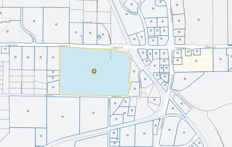 17612 E 50th Ave, Tacoma, WA for lease - Plat Map - Image 2 of 7